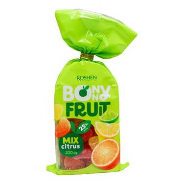 Roshen Bonny Fruit Citrus Mix Jelly Sweets 200g