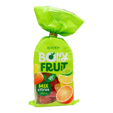 Roshen Bonny Fruit Mix Citrus Jelly Candies 200g