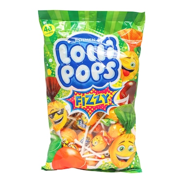 Roshen Lollipops Fizzy 48 pcs 920g