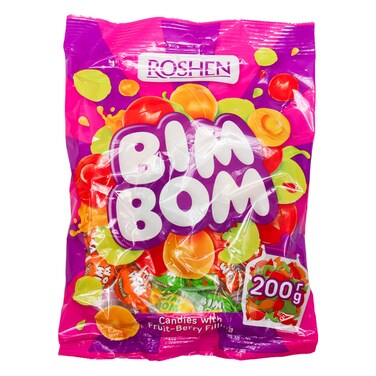 Roshen Bim Bom Fruit Berry Candies 200g
