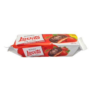Roshen Lovita Cookies Strawberry 135g