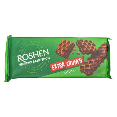 Roshen Sandwich Cocoa Wafer 142g