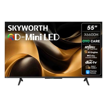Skyworth X6600H QD-Mini LED 4K Google TV 55-inch 55X6600H