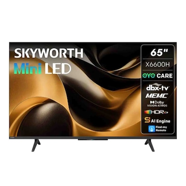 Skyworth X6600H QD-Mini LED 4K Google TV 65-inch 65X6600H