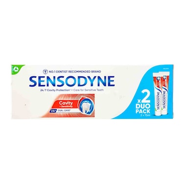 Sensodyne Cavity Protection Toothpaste Value Pack 2 x 75ml