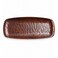 Tria Hybrid Wooden Wavy Square Plate 19x11cm