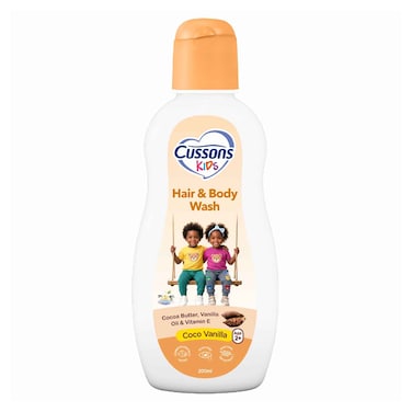Cussons Kids Hair &amp; Body Wash Coco Vanilla 200ml