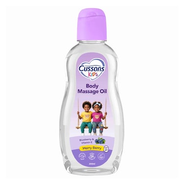 Cussons Kids Massage Oil Merry Berry 200ml