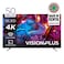 Vision Plus VP8850QV 50-inch 4K QLED Vidaa OS Smart TV - Black