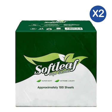 SOFTLEAF SINGLE PARK SERVIETTE