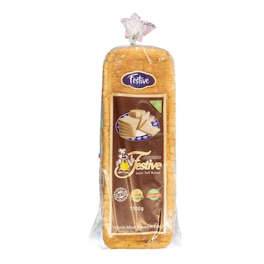 Festive Whole Meal Brown Sliced Bread 1.5Kg