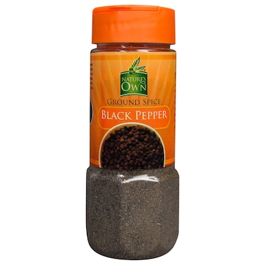 Nature's Own Ground Black Pepper 50g