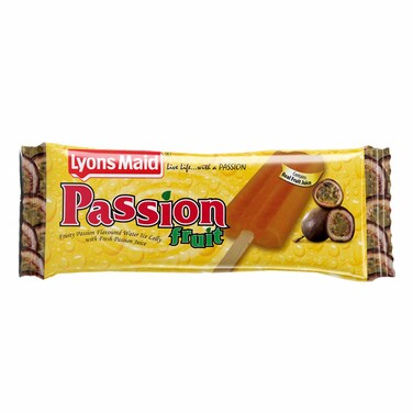 Lyons Maid Passion Fruit Lolly Ice Cream 55Ml