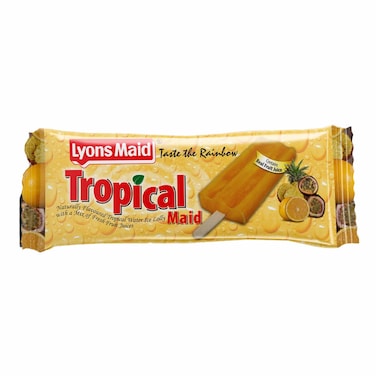 Lyons Maid Tropical Fruits Maid Lolly Ice Cream Stick 55ml