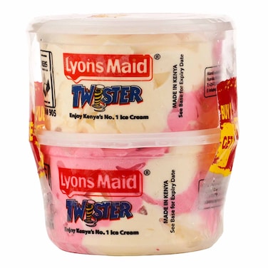 Lyons Maid Vanilla &amp; Strawberry Ice Cream 500Ml