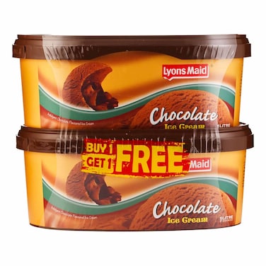 Lyons Maid Ice Cream Chocolate Pack 1l