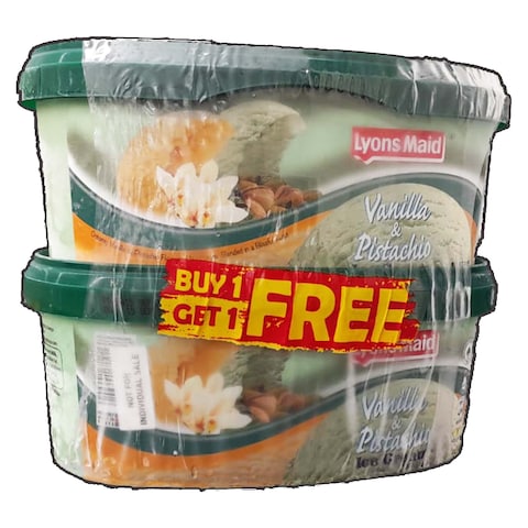 Lyons Maid Vanilla And Pistachio Ice Cream 1L