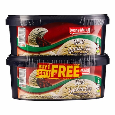 Lyons Maid Ice Cream Mint Chocolate Chip 1l