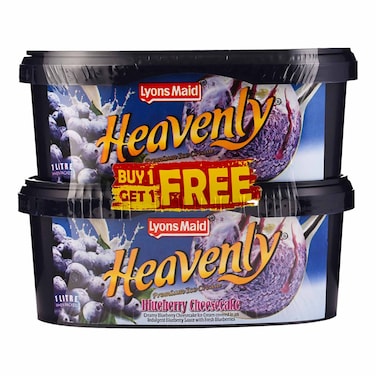 Lyons Maid Heavenly Blueberry Cheesecake Ice Cream 1l