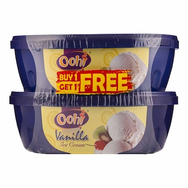 Ooh! Ice Cream Vanilla 1l