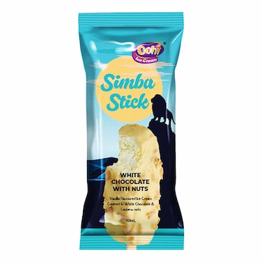 Ooh ICream Simba Stick White 70Ml