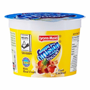 Frusion Fruit Cocktail Cup Yoghurt 100Ml