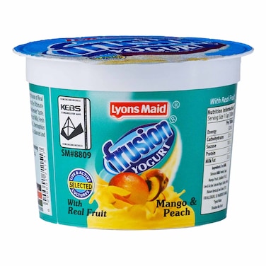 Frusion Mango & Peach Cup Yoghurt 100Ml