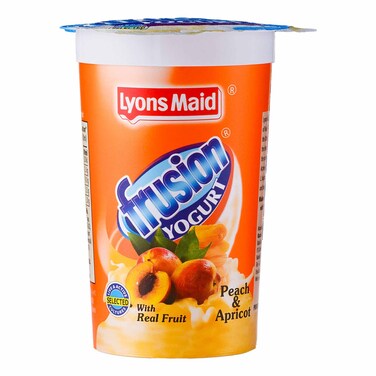 Frusion Peach &amp; Apricot Cup Yoghurt 500Ml