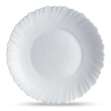 Luminarc Soup Plate Feston White