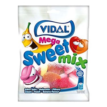 Vidal Mega Sweet Mix Bag 100G