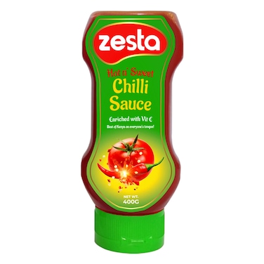 Zesta Hot &amp; Sweet Chilli Sauce 400G