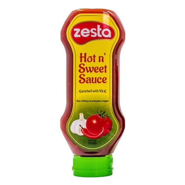 Zesta Hot &amp; sweet Sauce 720G