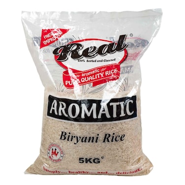 Real Aromatic Basmati Rice 5kg