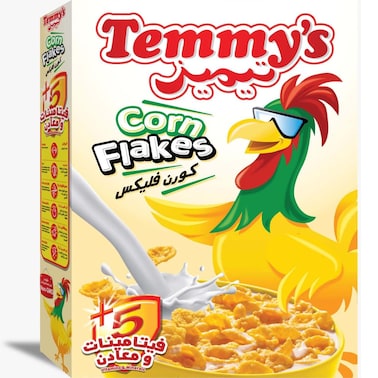 Temmy's Corn Flakes Breakfast Cereals 250G