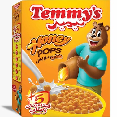 Temmy's Honey Pops Breakfast Cereals 250G