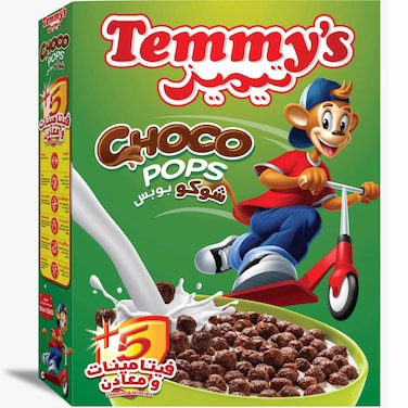 Temmy's Choco Pops Breakfast Cereals 500G