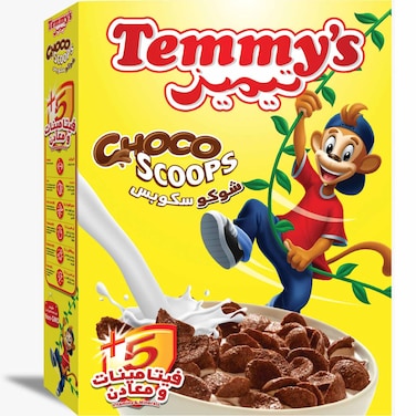 Temmy's Choco Scoops Breakfast Cereals 250G