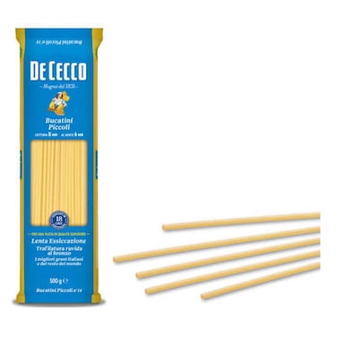 De Cecco Bucatini Piccoli Pasta 500g