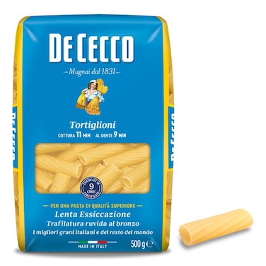De Cecco Tortiglioni Pasta 500g