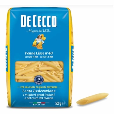 De Cecco Pasta Penne Lisce 500g