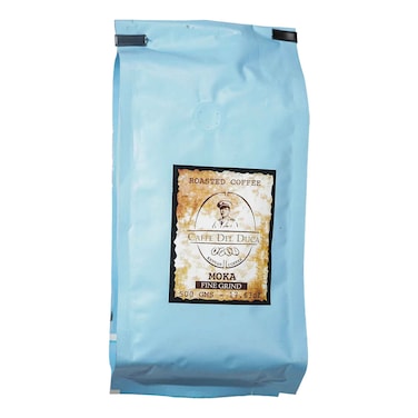Caffe Del Duca Moka Fine Grind Roasted Coffee 500g