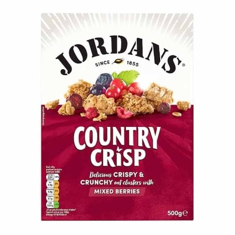 Jordans County Crisp Oats Raisin 500G