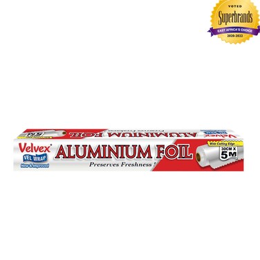 Velvex Aluminum Foil  30 cm x 5 mt