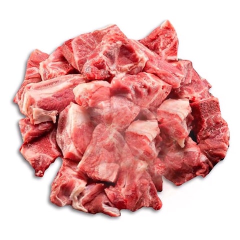 Boran Beef Cubes Bone In 500G