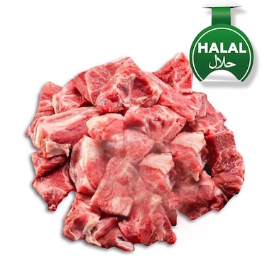 Boran Beef Cubes Bone In 500g