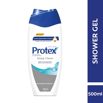 Protex Deep Clean 500ml Antibacterial Shower Gel