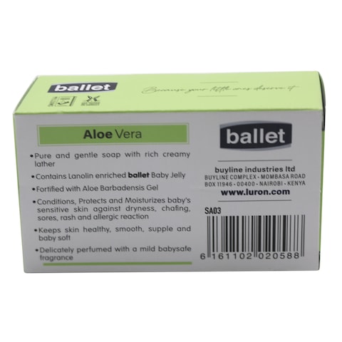 Ballet Soap Aloe Vera 100g