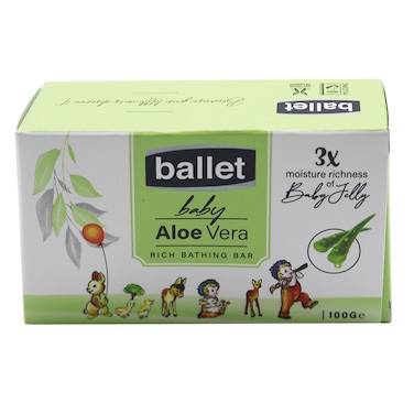Ballet Soap Aloe Vera 100g
