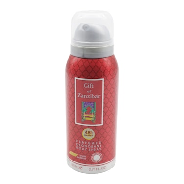 Gift of Zanzibar Deo Spray for Women 80ml