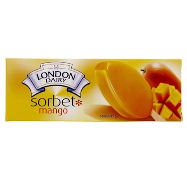 London Dairy Mango Sorbet Stick 100Ml
